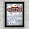 QUADRO DECORATIVO ARROW MOTORCYCLE 1913