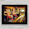 QUADRO DECORATIVO BARBEARIA 21