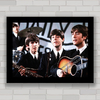 QUADRO DECORATIVO BEATLES USA 1964