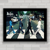 QUADRO DECORATIVO BEATLES ABBEY ROAD