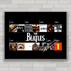 QUADRO DECORATIVO BEATLES ÁLBUNS