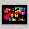 QUADRO DECORATIVO BEATLES ART 2