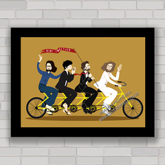 QUADRO DECORATIVO BEATLES CYCLES 2 - comprar online