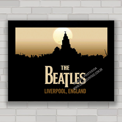 QUADRO DECORATIVO BEATLES LIVERPOOL