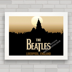 QUADRO DECORATIVO BEATLES LIVERPOOL - comprar online