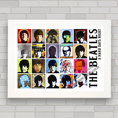 QUADRO DECORATIVO BEATLES PÔSTER - comprar online