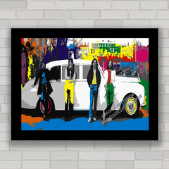 QUADRO DECORATIVO BEATLES ROLLS ROYCE