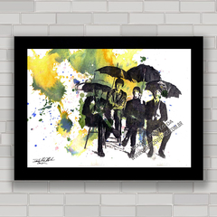 QUADRO DECORATIVO BEATLES UMBRELLAS - comprar online