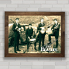 QUADRO DECORATIVO BEATLES VINTAGE PHOTO