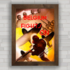 QUADRO DECORATIVO BELGIUM FIGHTS WW2