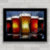 QUADRO DECORATIVO CERVEJA BIER ART