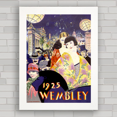 QUADRO BRITISH EMPIRE EXHIBITION WEMBLEY 1925 - comprar online