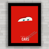 QUADRO DECORATIVO FILME CARS 2