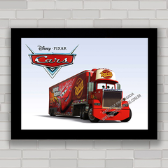 QUADRO INFANTIL FILME CARS MACK TRAILER