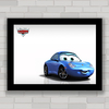 QUADRO INFANTIL FILME CARS SALLY