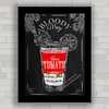 QUADRO DECORATIVO CHALKBOARD 16 - BLOODY MARY