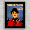 QUADRO DE CINEMA CHARLIE CHAPLIN CIRCUS 3