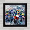 QUADRO DECORATIVO COLOR UMBRELLAS