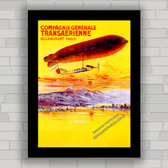 QUADRO COMPAGNIE GENERAL TRANSAERIENNE 1909 - comprar online