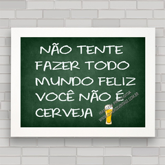 QUADRO DECORATIVO FRASES 45 - CERVEJA na internet