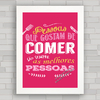 QUADRO DECORATIVO FRASES 71 - COZINHA