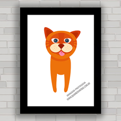 QUADRO DECORATIVO GATOS 55 - comprar online