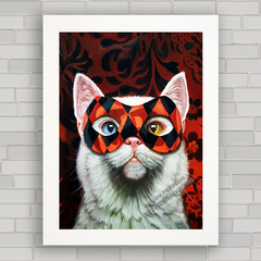 QUADRO DECORATIVO GATOS 91 - comprar online