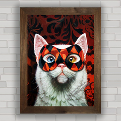 QUADRO DECORATIVO GATOS 91 na internet