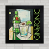 QUADRO DECORATIVO GIN TONIC