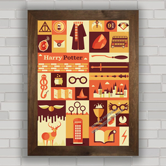 QUADRO DECORATIVO FILME HARRY POTTER 15