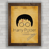 QUADRO DECORATIVO FILME HARRY POTTER 15