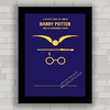 QUADRO DECORATIVO FILME HARRY POTTER 17