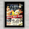 QUADRO DE CINEMA FILME HELL'S HALF ACRE 1954