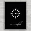 QUADRO FILME INTERSTELLAR - INTERESTELAR 3