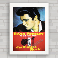 QUADRO FILME JAILHOUSE ROCK 3 - ELVIS PRESLEY - comprar online