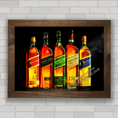 QUADRO DECORATIVO JOHNNIE WALKER SÉRIES na internet