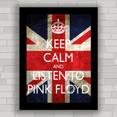 QUADRO DECORATIVO KEEP CALM PINK FLOYD