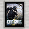 QUADRO DE CINEMA FILME KING KONG