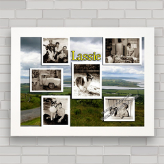 QUADRO DECORATIVO FILME LASSIE - comprar online