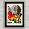 QUADRO DE CINEMA FILME L'HERITIERE DE LA JUNGLE 1949