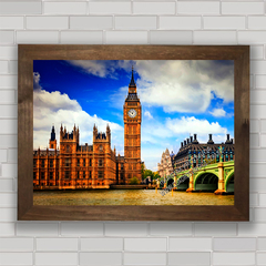 QUADRO DECORATIVO LONDON BIG BEN PÔSTER na internet