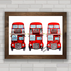 QUADRO DECORATIVO LONDON BUS 13 na internet