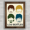 QUADRO DECORATIVO LOS BEATLES