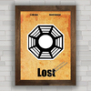 QUADRO DECORATIVO SÉRIE LOST 2