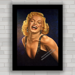 QUADRO MARILYN MONROE VINTAGE PÔSTER 3