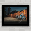 QUADRO DECORATIVO MOTOS 87 HARLEY DAVIDSON