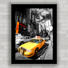 QUADRO RETRÔ NEW YORK TAXI 3