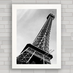 QUADRO DECORATIVO PARIS EIFFEL NOIR ET BLANC 5 - comprar online