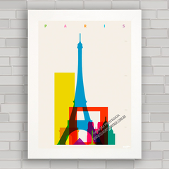 QUADRO DECORATIVO PARIS SHAPES - comprar online