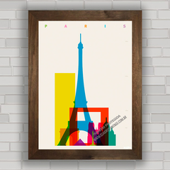 QUADRO DECORATIVO PARIS SHAPES na internet